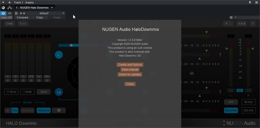 NuGen Audio Halo Downmix v1.3.0.6