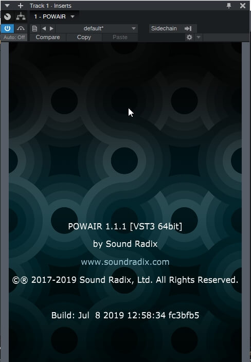 Sound Radix – POWAIR 1.1.1