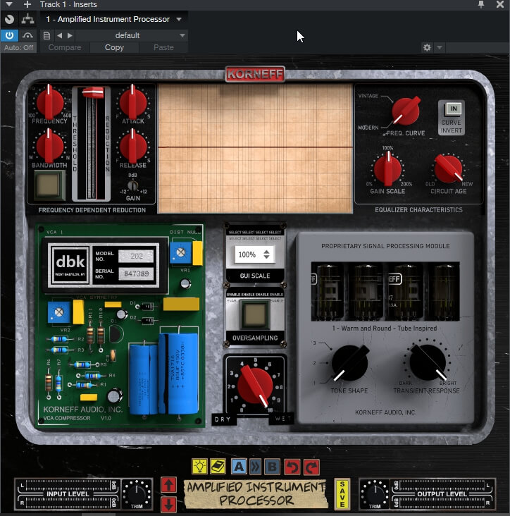 Korneff Audio – Amplified Instrument Processor 1.0