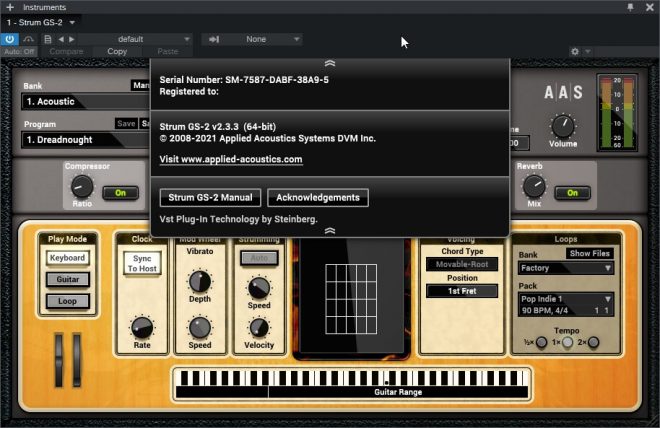Applied Acoustics Systems – Strum GS-2 v2.3.3