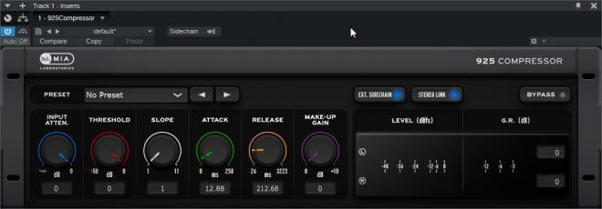 MIA Laboratories 925 COMPRESSOR 1.0.0