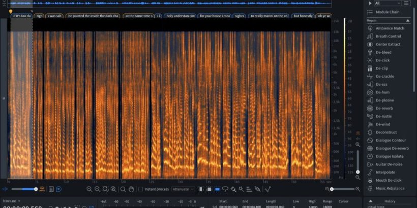 iZotope Presents RX 10 Audio Editor