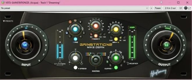 Acustica Audio – Gainstation 2 – 2023 REPACK (VST, VST3, AAX) [WiN x64]