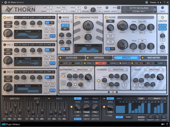 Plugin Alliance & Dmitry Sches – DS Thorn v1.3.2 – TCD (VSTi, VSTi3, AAX) [WiN x64]