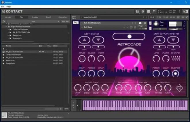 Rigid Audio – Retrocade (KONTAKT)