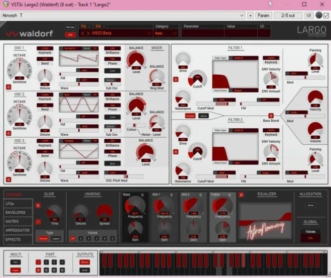 Waldorf – Largo2 v1.0.1 – R2R (VSTi, VST3i, AAX, AU) [WiN x64]