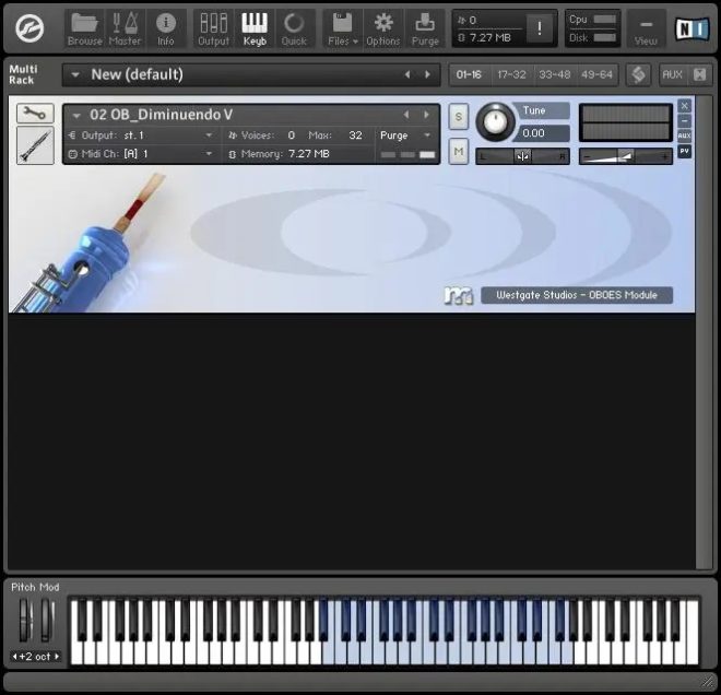 Westgate Studios – Modular Series: Oboes (KONTAKT)