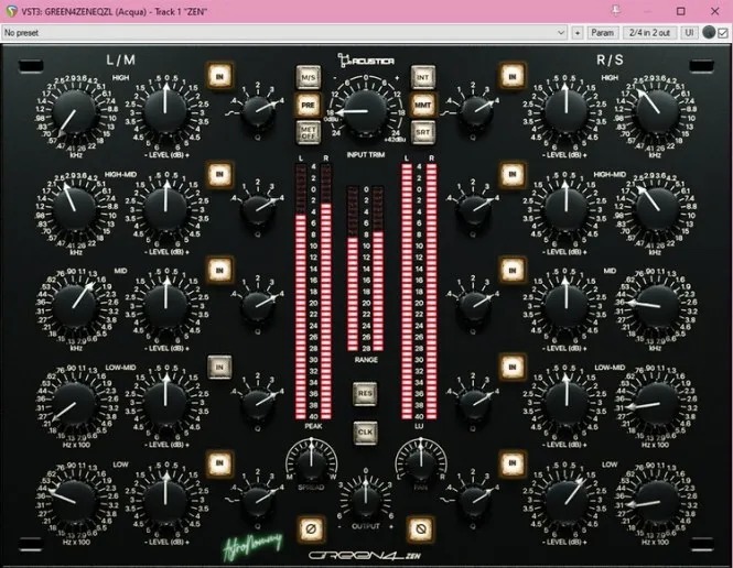 Acustica Audio – Green 4 Zen – 2023 REPACK (VST, VST3, AAX) [WiN x64]