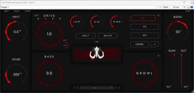 Aurora DSP – Mammoth 1.5.0 (VST, VST3, AAX) [WiN x64]