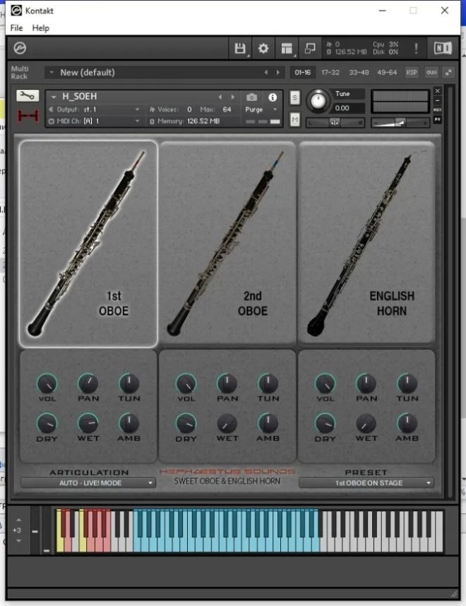 Hephaestus Sounds – Sweet Oboe & English Horn (KONTAKT)