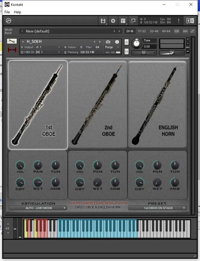 Hephaestus Sounds – Sweet Oboe & English Horn (KONTAKT)