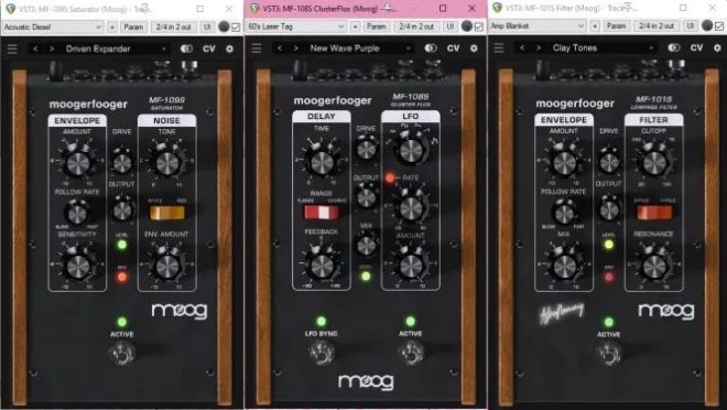 Moog Music – Moogerfooger Effects Plugins v1.2.0 Fixed – SEnki (VST3) [WiN x64]
