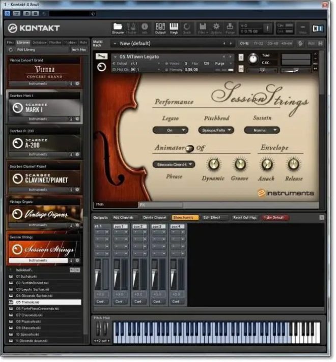 Native Instruments – Session Strings: Contemporary String Ensemble (KONTAKT)