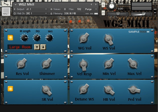 Sampletekk – WG2 MkII Studio Grand Piano (KONTAKT)