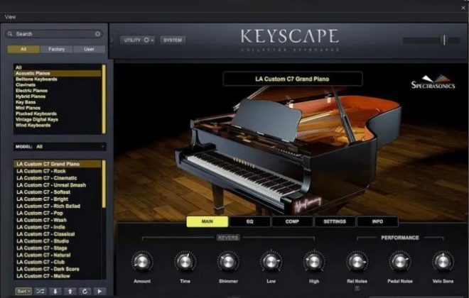 Spectrasonics – Keyscape v1.5.1c UPDATE (SAL, VSTi, VST3i, AAX) [WiN x64]