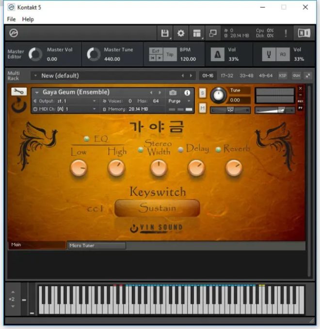 XTANT AUDIO – Gayageum (KONTAKT)