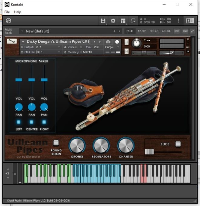 Xtant Audio – Dicky Deegan’s Uilleann Pipes (KONTAKT)